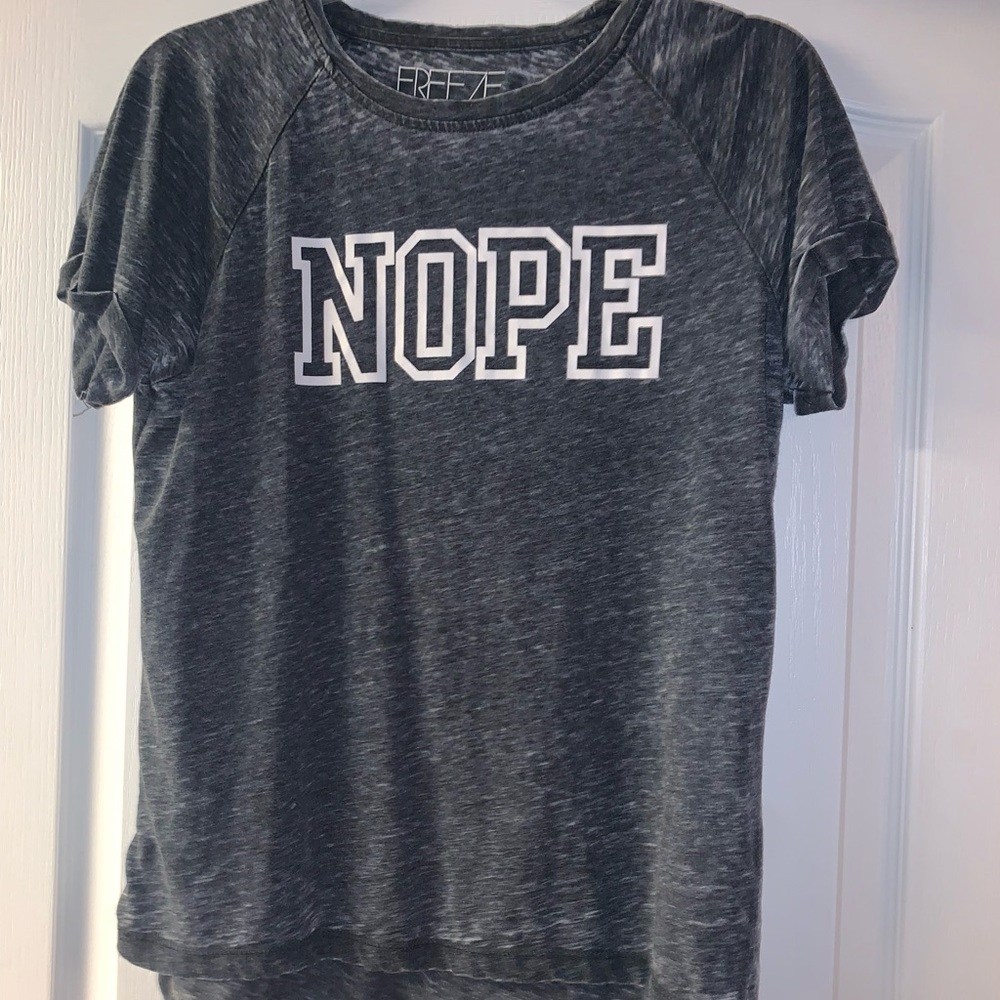 NOPE tee